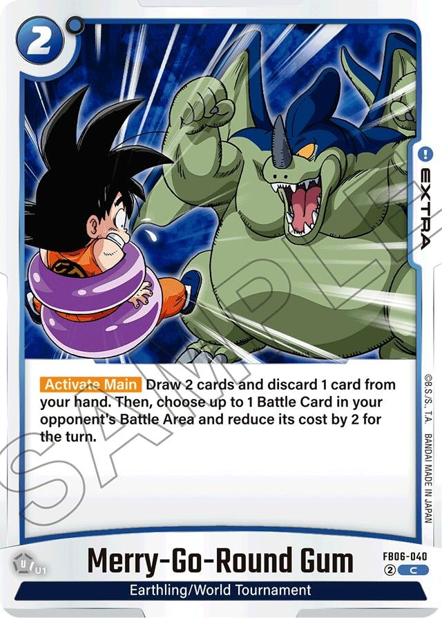 Image for Merry-Go-Round Gum - Dragon Ball Super: Fusion World