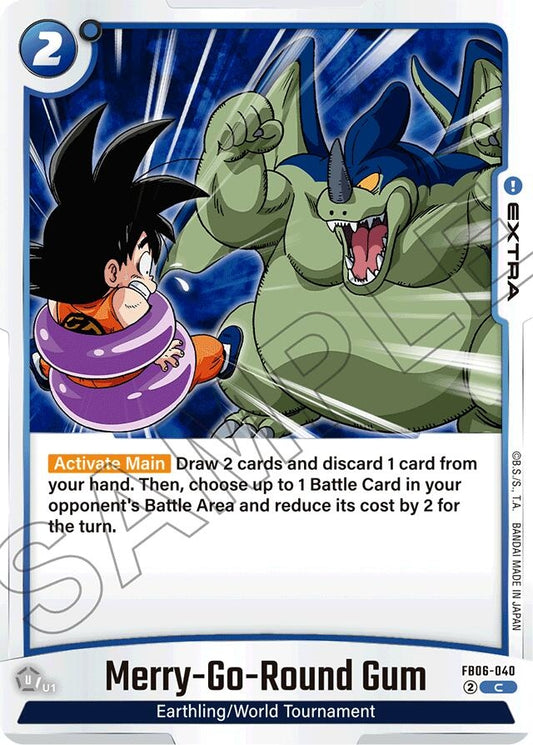 Image for Merry-Go-Round Gum - Dragon Ball Super: Fusion World