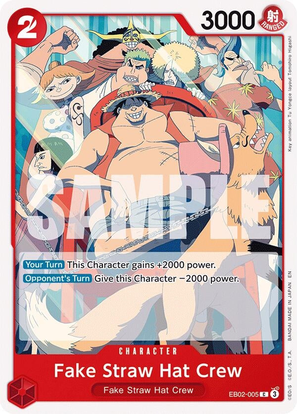 Image for Fake Straw Hat Crew - One Piece Card Game