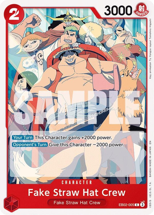 Image for Fake Straw Hat Crew - One Piece Card Game