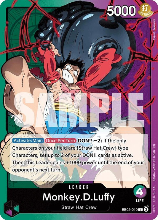 Image for Monkey.D.Luffy (010) - One Piece Card Game