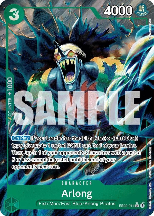 Image for Arlong (Alternate Art) - One Piece Card Game