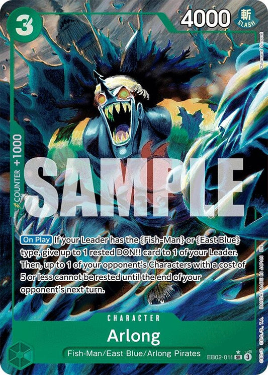 Image for Arlong (Alternate Art) - One Piece Card Game