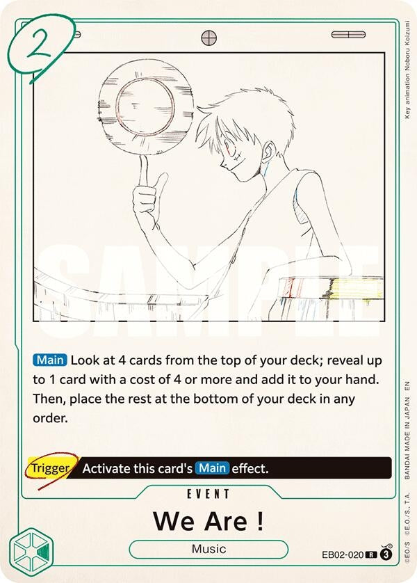 Image for We Are! - One Piece Card Game