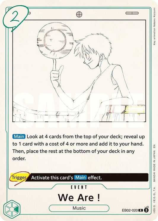 Image for We Are! - One Piece Card Game