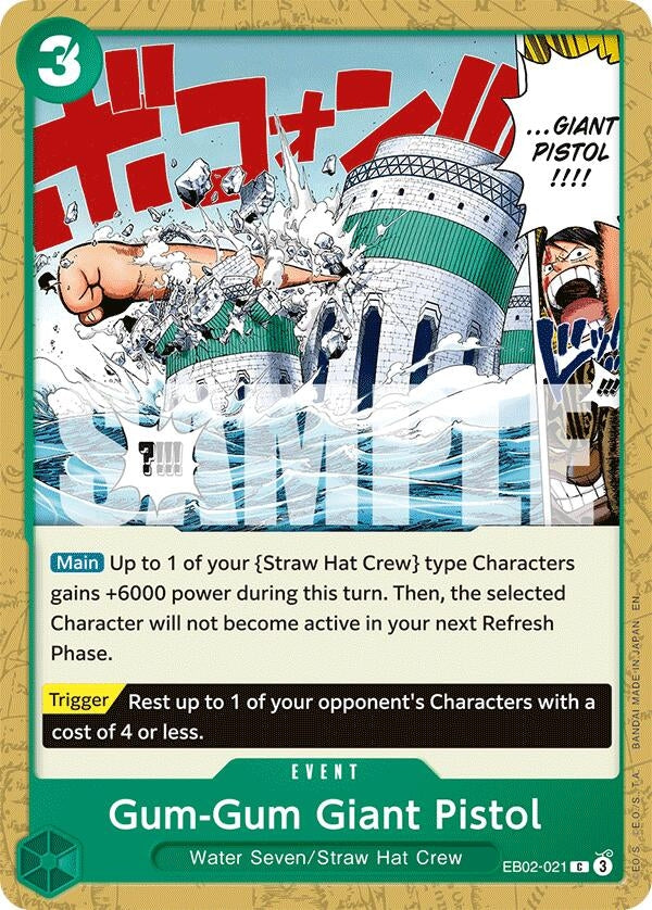 Image for Gum-Gum Giant Pistol - One Piece Card Game