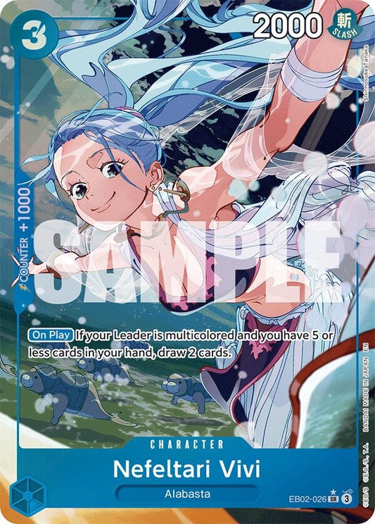 Image for Nefeltari Vivi (Alternate Art) - One Piece Card Game