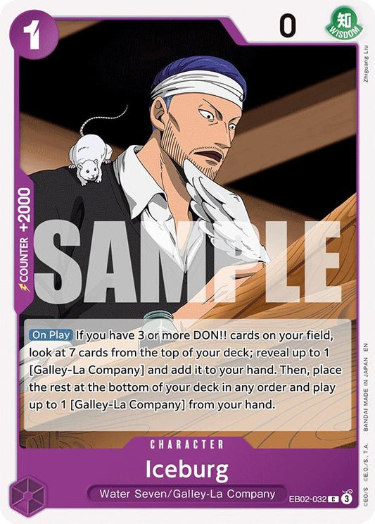 Image for Iceburg - One Piece Card Game