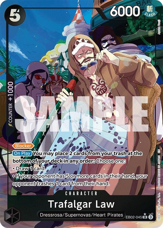 Image for Trafalgar Law (Alternate Art) - One Piece Card Game