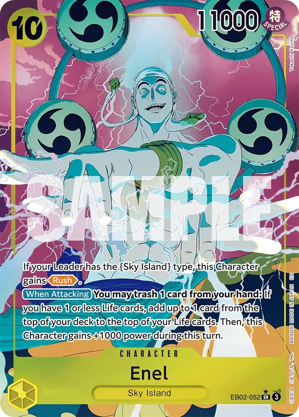 Image for Enel (Alternate Art) - One Piece Card Game