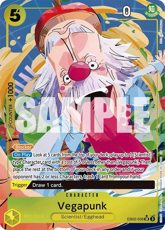 Image for Vegapunk (Alternate Art) - One Piece Card Game