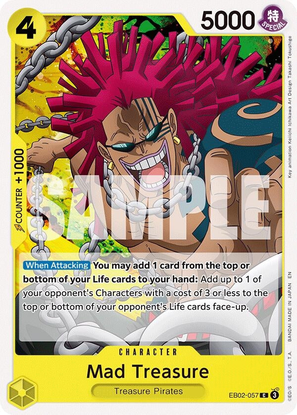 Image for Mad Treasure - One Piece Card Game