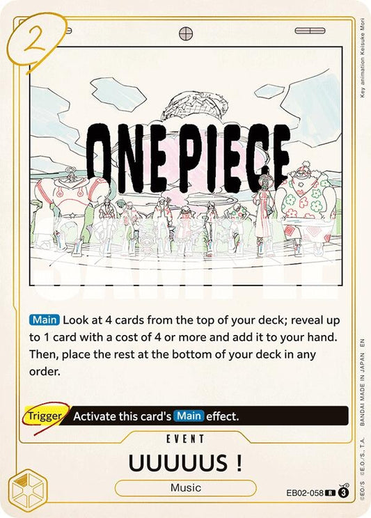 Image for UUUUUS! - One Piece Card Game