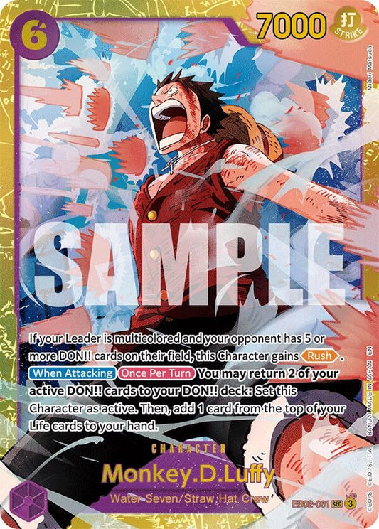 Image for Monkey.D.Luffy (061) - One Piece Card Game