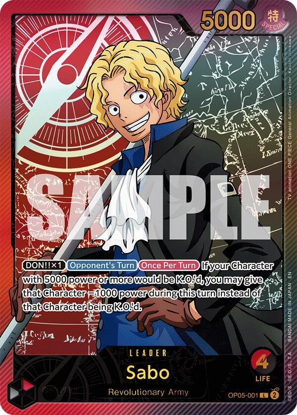 Image for Sabo (SP) - One Piece Card Game