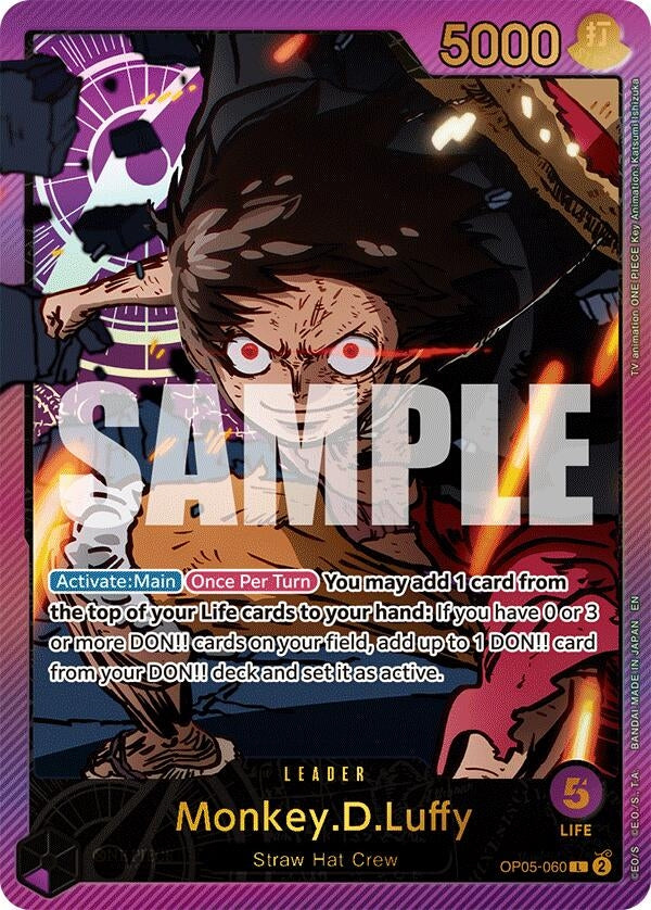 Image for Monkey.D.Luffy (SP) - One Piece Card Game