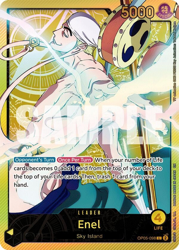 Image for Enel (SP) - One Piece Card Game