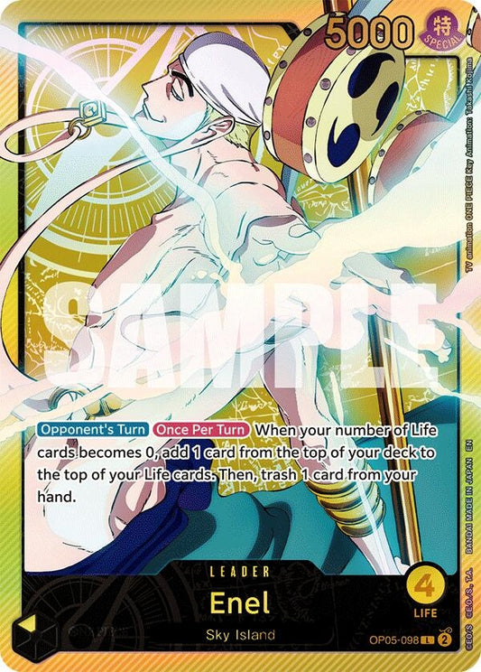 Image for Enel (SP) - One Piece Card Game