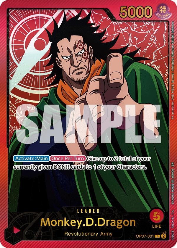 Image for Monkey.D.Dragon (SP) - One Piece Card Game