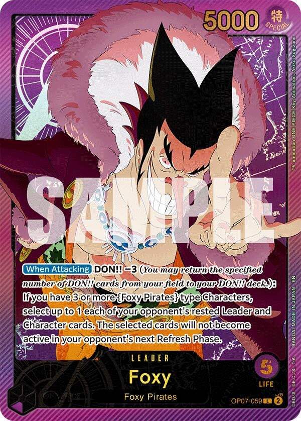 Image for Foxy (SP) - One Piece Card Game