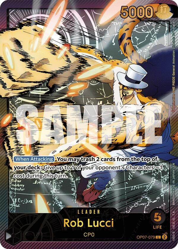 Image for Rob Lucci (SP) - One Piece Card Game