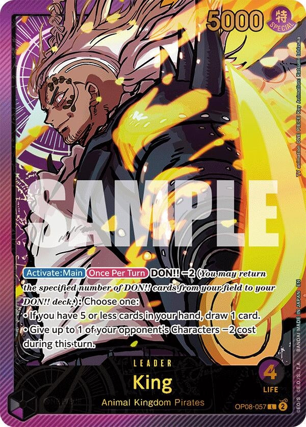 Image for King (SP) - One Piece Card Game