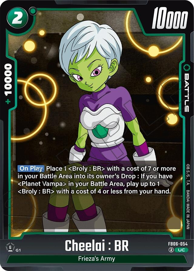 Image for Cheelai : BR - FB06-054 - Dragon Ball Super: Fusion World