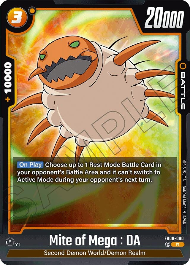 Image for Mite of Mega : DA - Dragon Ball Super: Fusion World