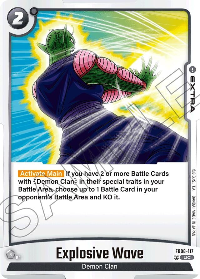 Image for Explosive Wave - Dragon Ball Super: Fusion World
