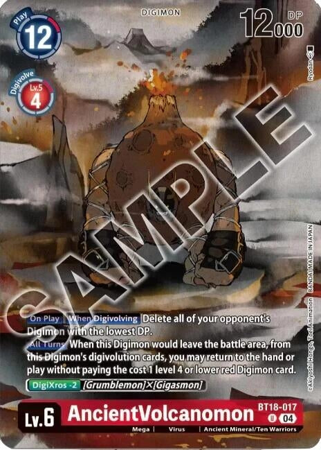 Image for AncientVolcanomon (Tamer's Selection Box Ver. Championship 2024) - Digimon Card Game
