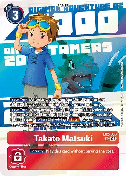 Image for Takato Matsuki (Digimon Animation Series 25th Anniversary Set) - Digimon Card Game