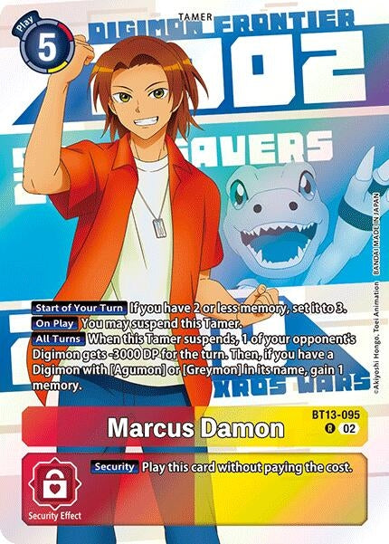 Image for Marcus Damon (Digimon Animation Series 25th Anniversary Set) - Digimon Card Game