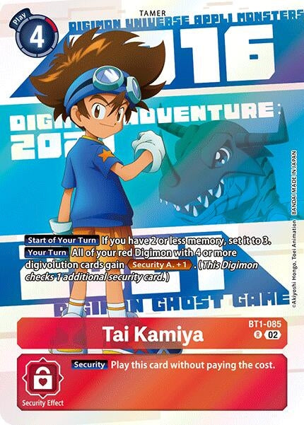 Image for Tai Kamiya - BT1-085 (Digimon Animation Series 25th Anniversary Set) - Digimon Card Game