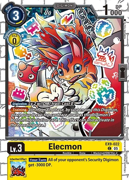 Image for Elecmon - Digimon Card Game