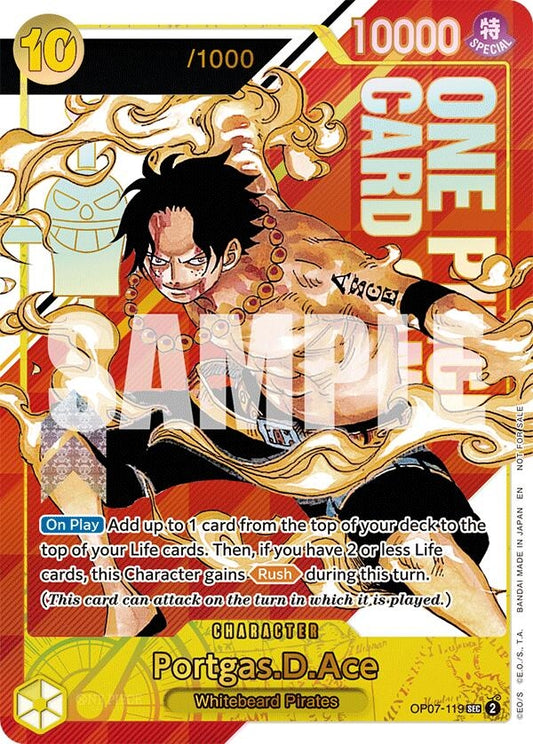 Image for Portgas.D.Ace (Serial Numbered) - One Piece Card Game