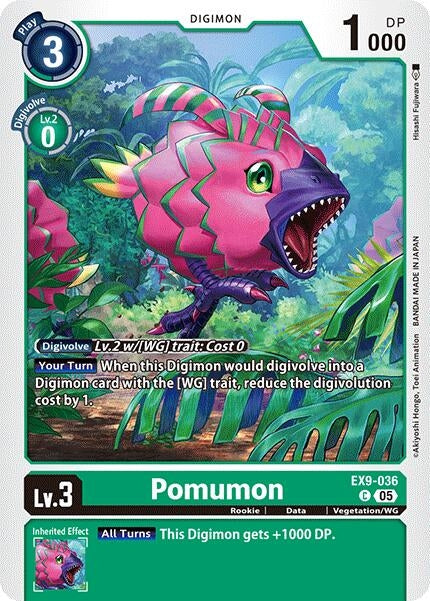 Image for Pomumon - Digimon Card Game
