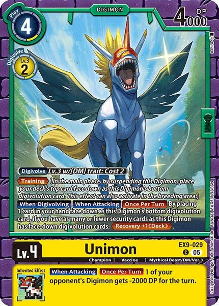 Image for Unimon - Digimon Card Game
