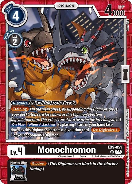 Image for Monochromon - Digimon Card Game
