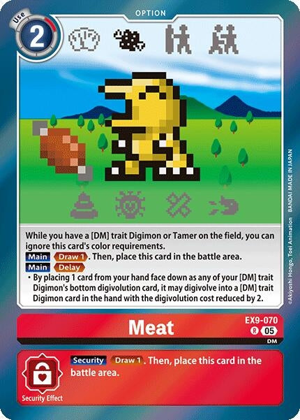 Image for Meat - Digimon Card Game