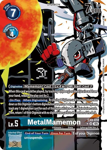 Image for MetalMamemon (Alternate Art) - Digimon Card Game