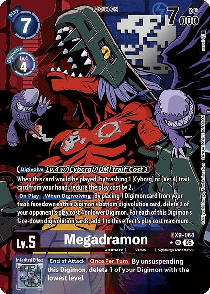 Image for Megadramon (Alternate Art) - Digimon Card Game