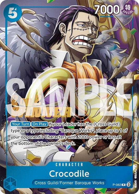 Image for Crocodile (Store 2-on-2 Battle 2025 Winner) - One Piece Card Game