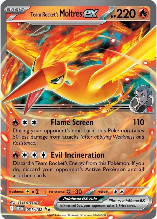 Image for Team Rocket's Moltres ex - Pokemon