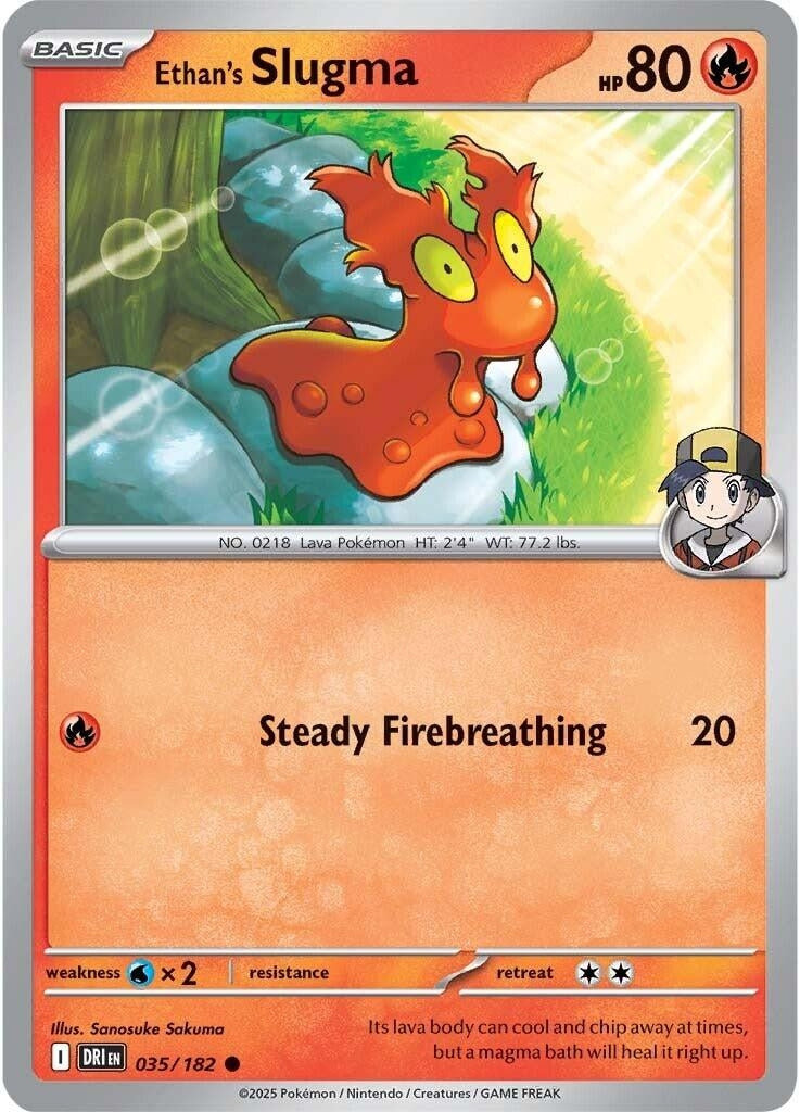 Image for Ethan's Slugma - Pokemon