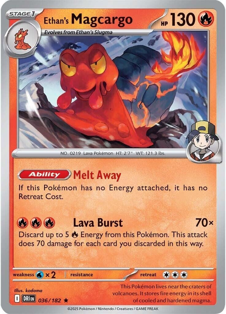 Image for Ethan's Magcargo - Pokemon
