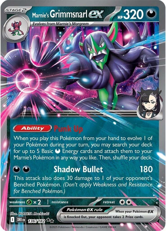 Image for Marnie's Grimmsnarl ex - Pokemon