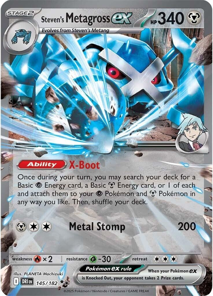 Image for Steven's Metagross ex - Pokemon