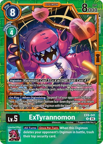 Image for ExTyrannomon - Digimon Card Game