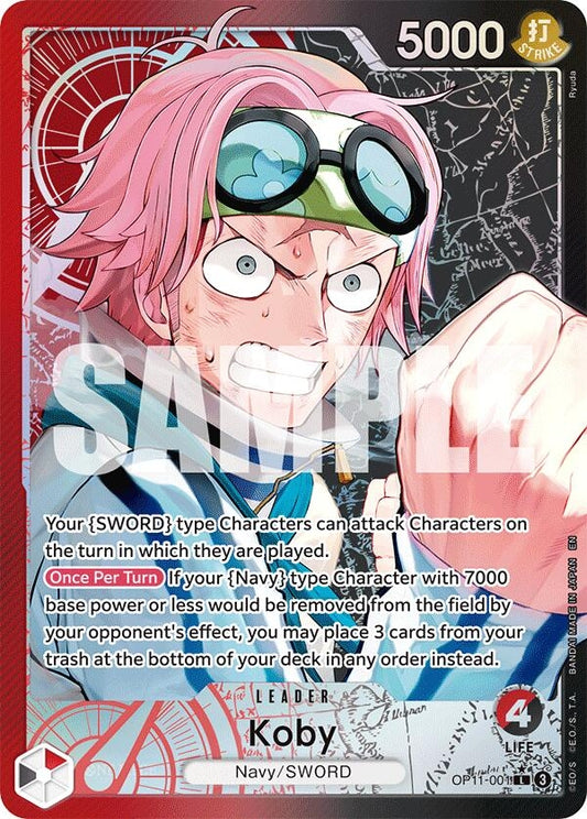 Image for Koby (001) (Alternate Art) - One Piece Card Game