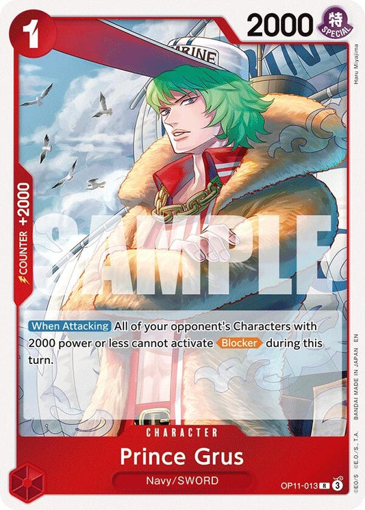 Image for Prince Grus - One Piece Card Game